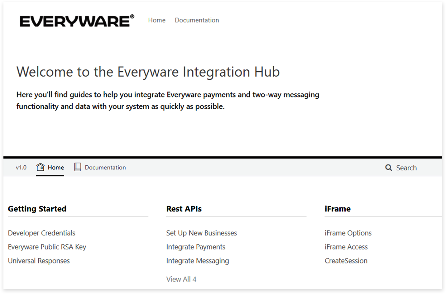 Everyware API Documentation